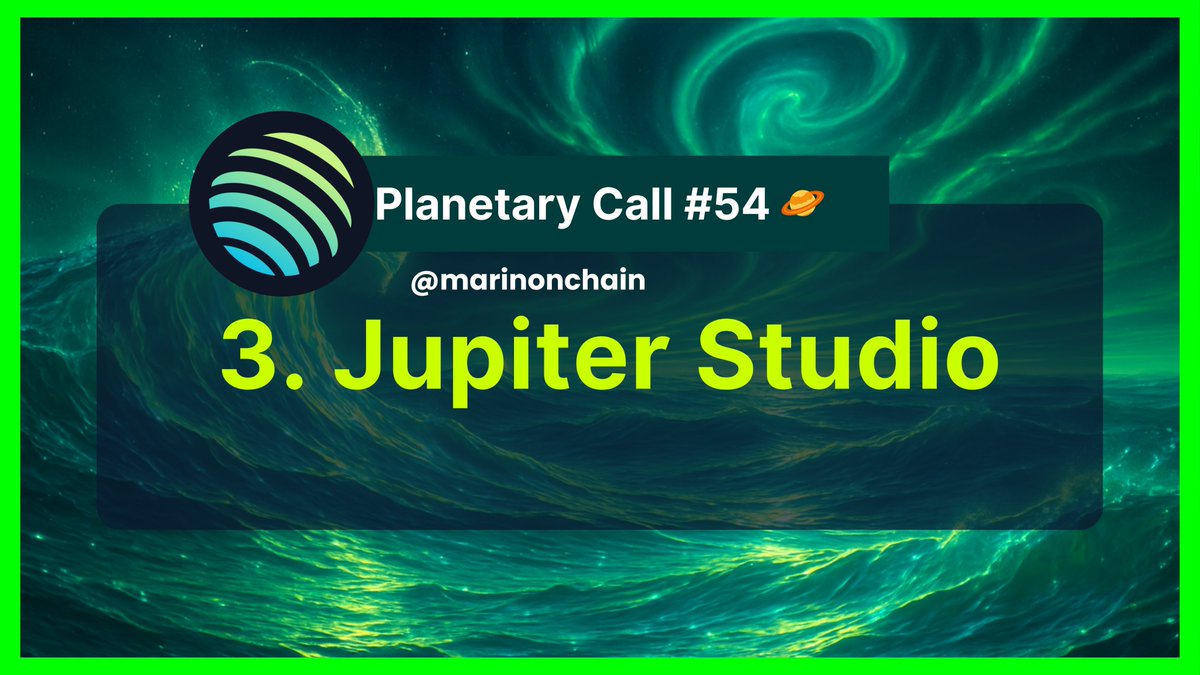 Marino (@marinonchain) on Twitter photo 3๏ธโฃ Jupiter Studio Updates
โ
<a href="/jup_studio/">Jup Studio (evil intern arc ๐)</a> is evolving from a simple launchpad
๐ To a comprehensive token management platform
โ
New updates include dynamic anti-sniper warnings & editable token metadata
โ
Studio continues to learn from creators & traders
๐ To build a product 3๏ธโฃ Jupiter Studio Updates
โ
<a href="/jup_studio/">Jup Studio (evil intern arc ๐)</a> is evolving from a simple launchpad
๐ To a comprehensive token management platform
โ
New updates include dynamic anti-sniper warnings & editable token metadata
โ
Studio continues to learn from creators & traders
๐ To build a product