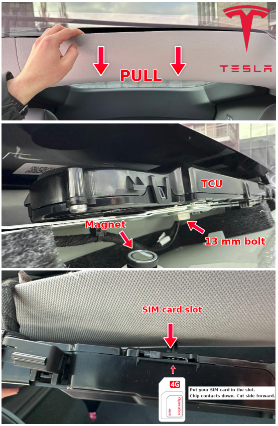 Tesla cars: how to add and activate a custom SIM in the Model 3, Model Y, and Cybertruck step by step.🚘၊၊||၊🛰️😈

More details on:
LinkedIn: linkedin.com/posts/dlaskov_…
Substack: it4sec.substack.com/p/tesla-cars-h…