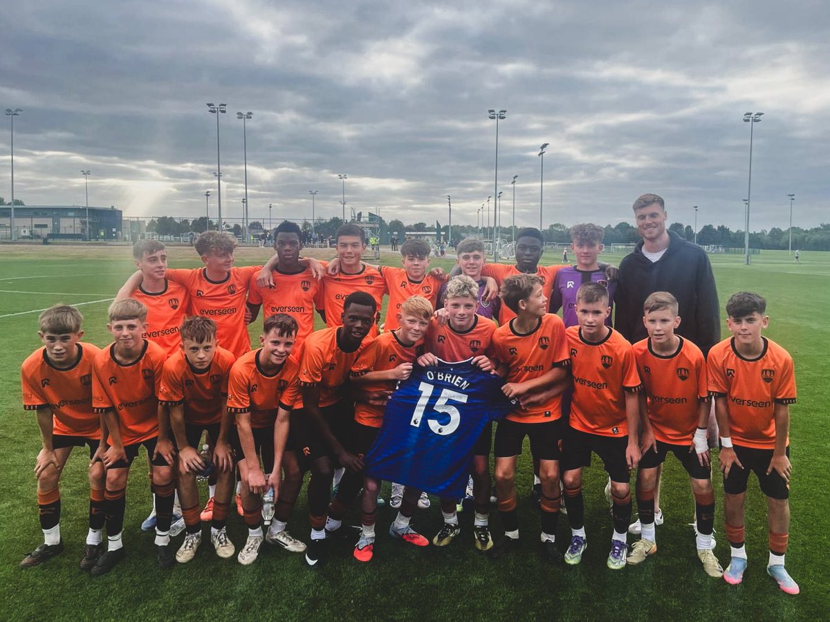 𝗠𝗨𝟭𝟰 📝

A 2-0 victory over Everton today for our Under 14 side! Matko Simek &amp; Horen Tadjoa with the goals 👏

Great to see former player &amp; #CCFCAcademy graduate Jake O’Brien there to show his support too! 💚

#CCFCAcademy