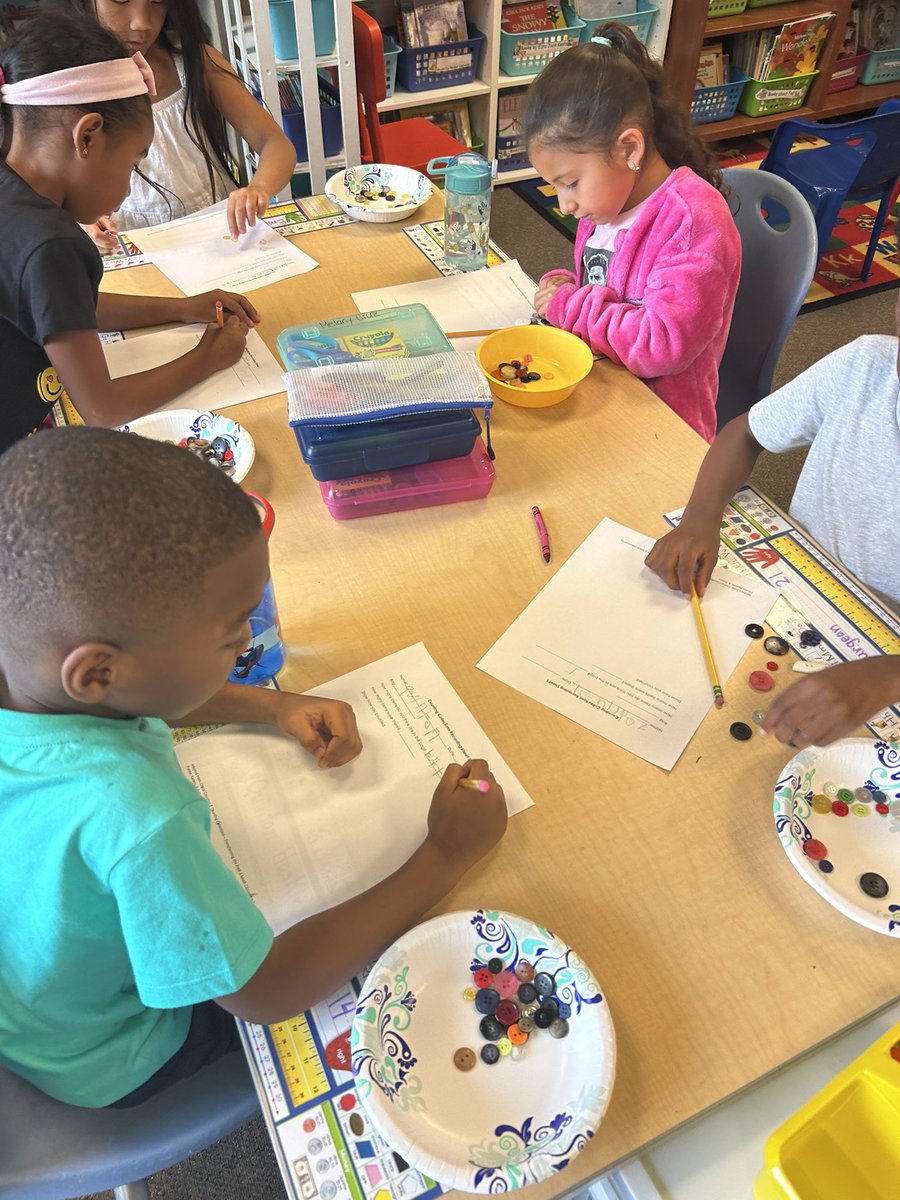 Starting our year off  estimating &amp; counting objects.