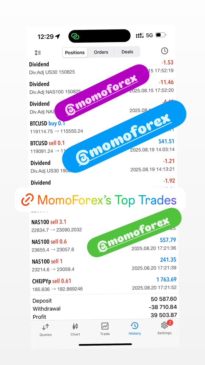 Profit +$39K💰Trading Forex 
Up +$1.8K waking up to blues 

Smooth Trading. Best Signals Channel. Profitable every month ✅💯