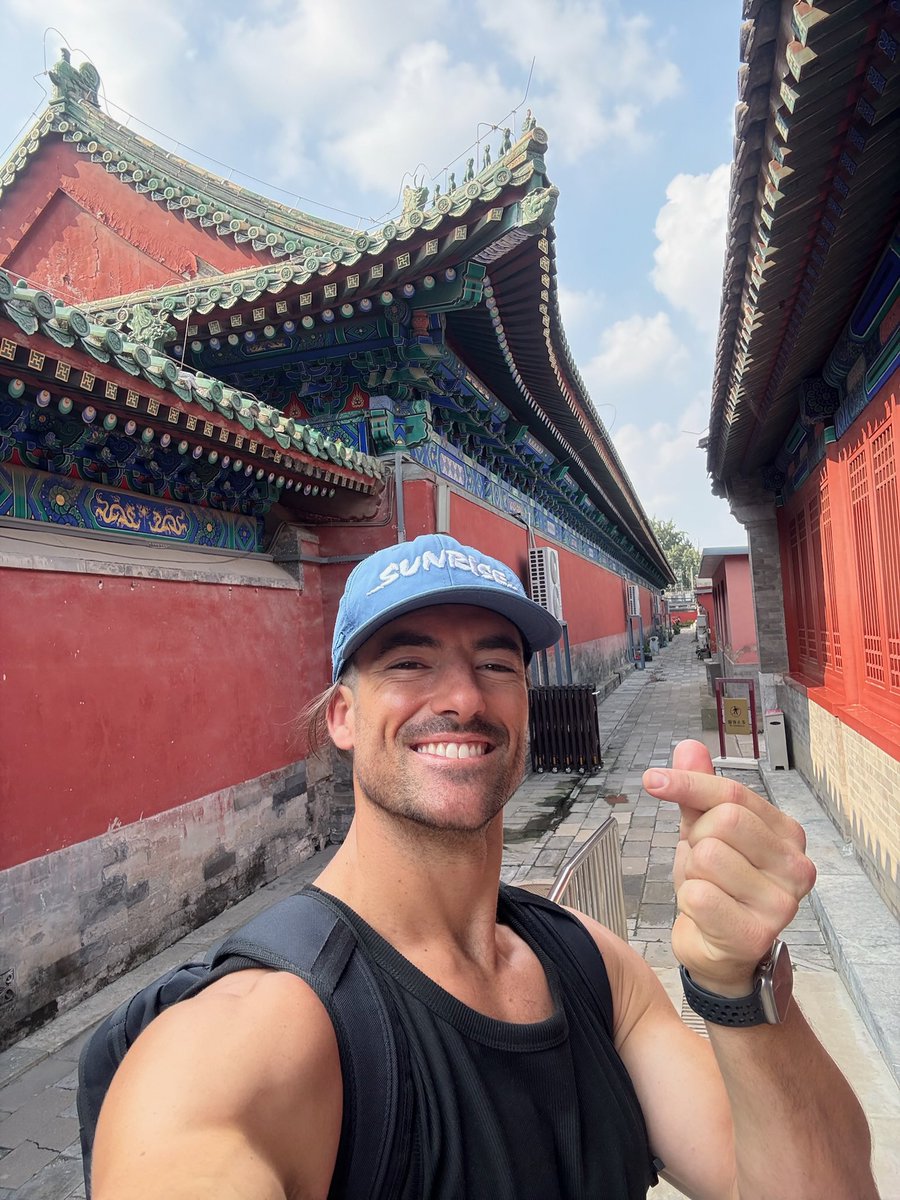 Posting tons of content from China on my fan page. 

Come say hi and see it through my eyes + tons of stuff from set &amp; personal content. 

#Verticaldrama #china #Actor