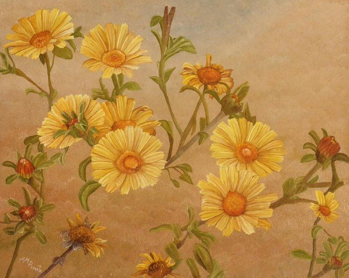 This is my painting, "Yellow Daisies".