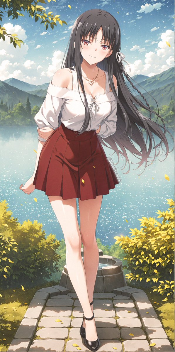 Enjoying nature by her side #you_zitsu #よう実 #清鈴 #堀北鈴音 #堀