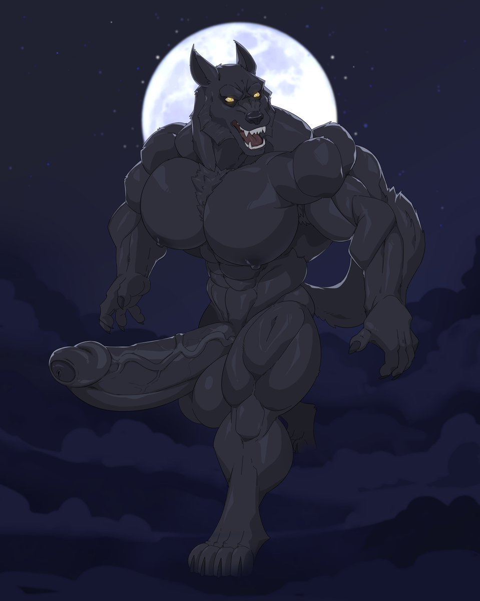 I heard you people liked werewolves :P

A piece for @Venom_Number_1 :D
