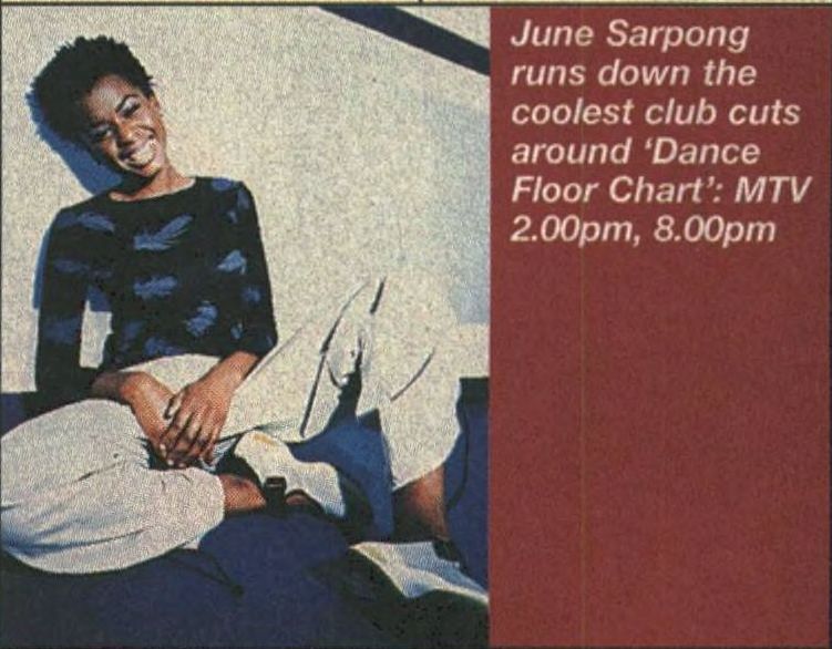 Dance Floor Chart is on MTV in 1998: