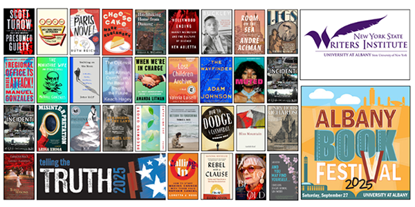 NYS Writers Institute (@nyswi) on Twitter photo More than 30 events with novelists, poets, newsmakers, and elected officials coming to <a href="/ualbany/">University at Albany</a> starting next week! nyswritersinstitute.org More than 30 events with novelists, poets, newsmakers, and elected officials coming to <a href="/ualbany/">University at Albany</a> starting next week! nyswritersinstitute.org