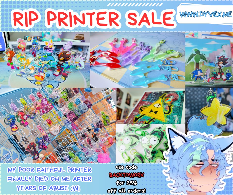 I con crunched a little...TOO hard for Sonic expo ;w; my poor old printer finally died on me wahh