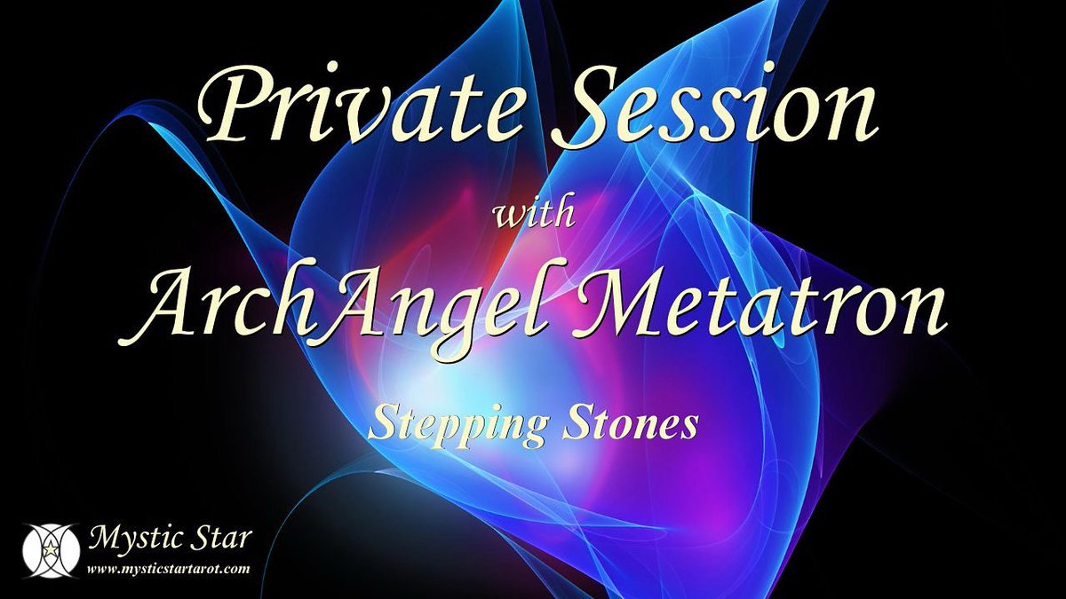 the_mystic_star's tweet photo. ArchAngel Metatron is going to support you to find those steping stones you need to overcome what you & facing. Come check it out on my YouTube channel https://t.co/SRR52JJSYJ
💫
#mysticstarhealing #mysticstar #archangelhealing #archangelmetatron #privatesession #steppingstones https://t.co/CoJrSOXlWd