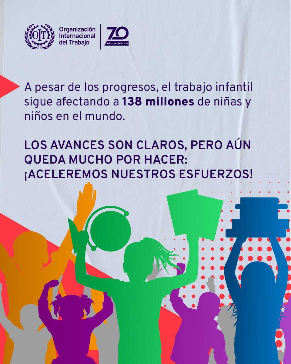 Saludamos la creación de la Comisión para la Prevención y Erradicación del Trabajo Infantil y la Protección de Adolescentes Trabajadores en Edad Permitida en #Michoacán, que fortalece la aplicación de los Convenios 138 y 182 de #OIT, y promueve un futuro sin #TrabajoInfantil
