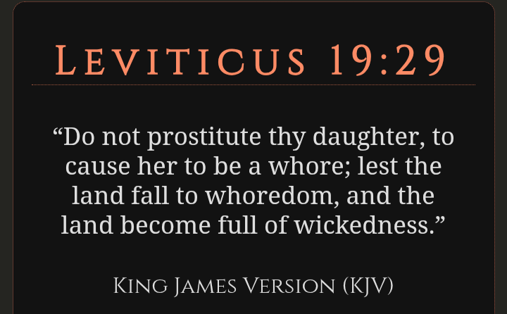 The land has fallen to whoredom. The land has become full of wickedness. They love to have it so.