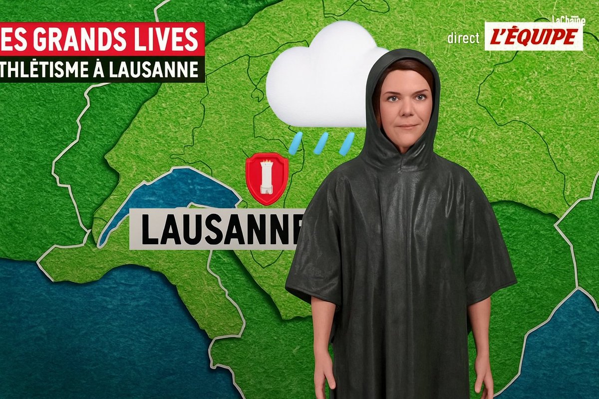 florianpinet's tweet image. @lachainelequipe 
C'était prévisible avec cette météo à Lausanne ... #lequipeAthle