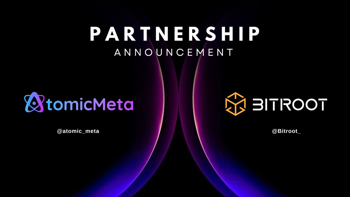 Atomic Meta (@atomic_meta) on Twitter photo ๐ข Partnership Announcement ๐
๐ Atomic Meta x Bitroot ๐
Weโre excited to announce our strategic partnership with <a href="/Bitroot_/">Bitroot</a> ,a high-performance Layer 1 blockchain integrating AI-powered infrastructure to supercharge decentralized applications. โก๐ค
Together, Atomic Metaโs ๐ข Partnership Announcement ๐
๐ Atomic Meta x Bitroot ๐
Weโre excited to announce our strategic partnership with <a href="/Bitroot_/">Bitroot</a> ,a high-performance Layer 1 blockchain integrating AI-powered infrastructure to supercharge decentralized applications. โก๐ค
Together, Atomic Metaโs