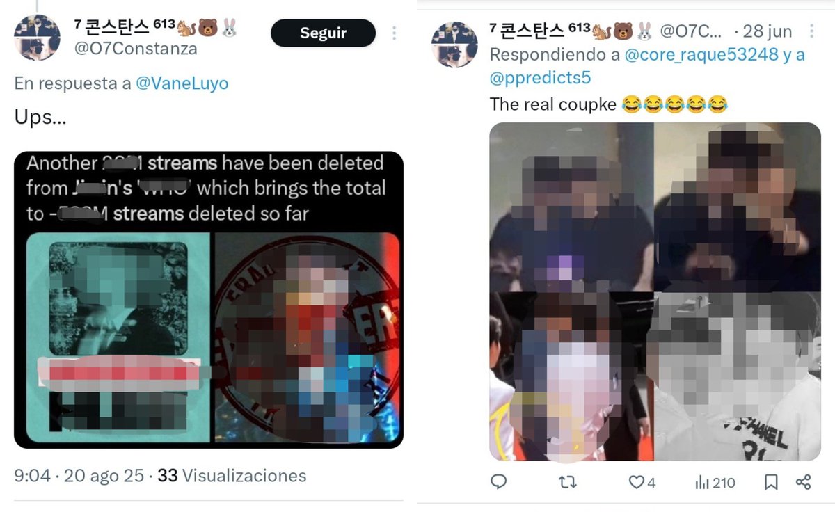 ExpoJIMIN's tweet photo. Algunos aún siguen esta cuenta de 3k seguidores, esta cuenta es un anti de 🐥 que ha estado haciendo comentarios de odio hacia 🐥desde el 2023 hasta hoy. 

📢REPORTEN ‼️
✅https://t.co/fuBSoWn5NQ https://t.co/KzHCNJKcps