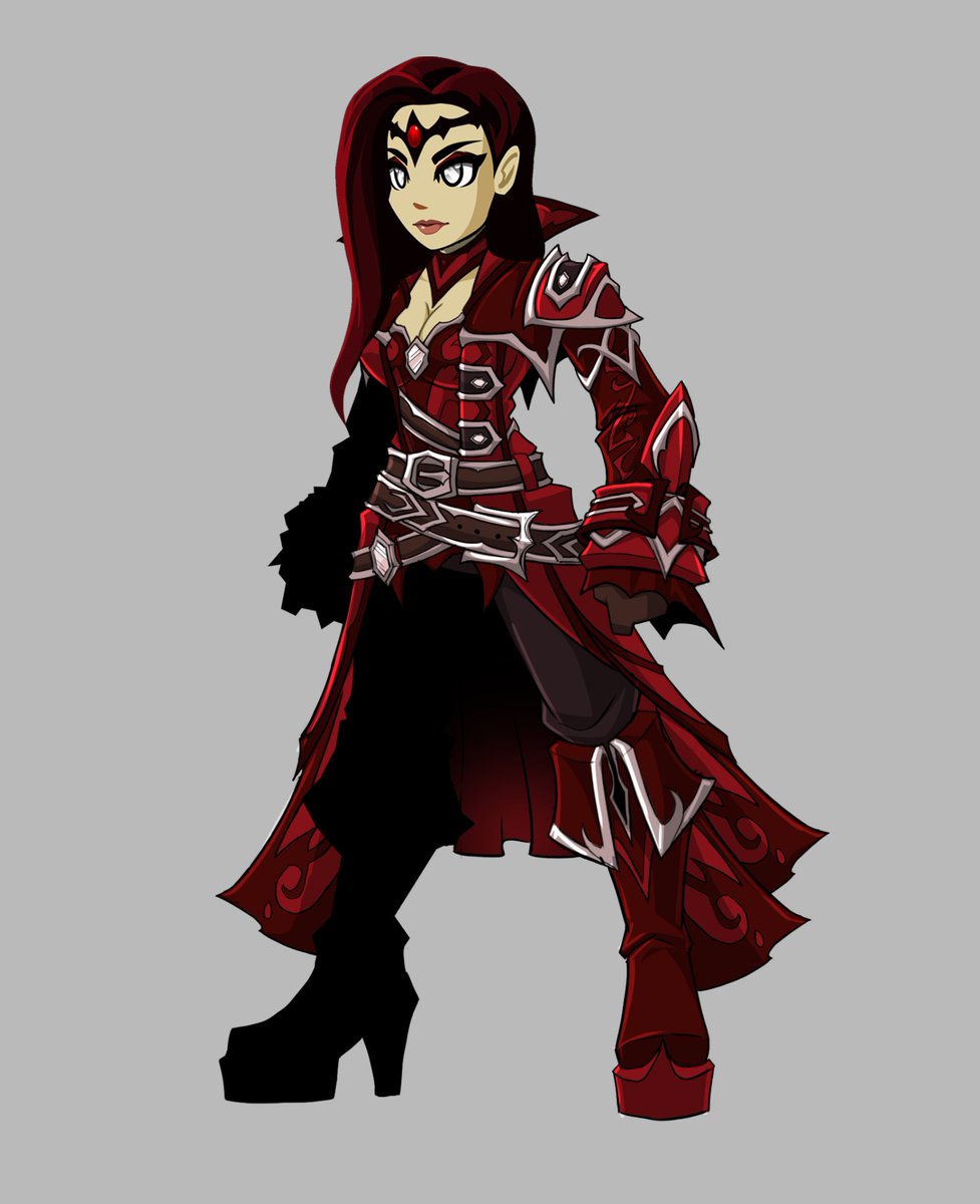 Yo_Lae's tweet image. Scarletta Naval Commander - Concept Art

I was assigned to adjust a few proportions and elements on @Krystia_Ignis &apos;s design.