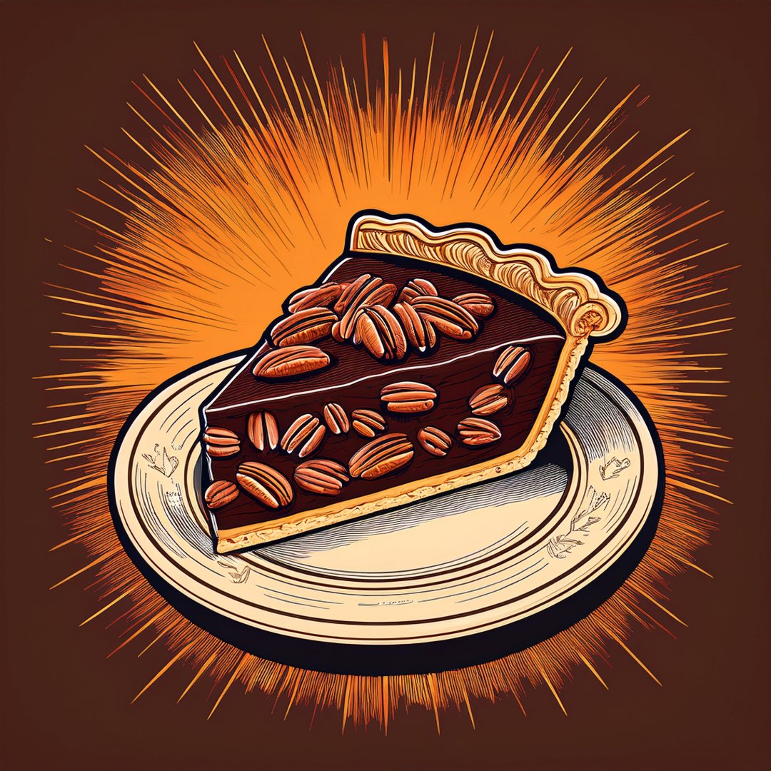 Happy National Chocolate Pecan Pie Day!  #ChocolatePecanPieDay