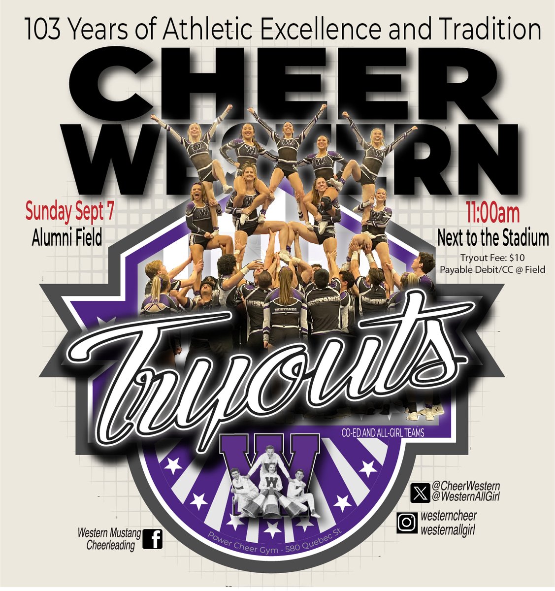 Cheer Western tweet media