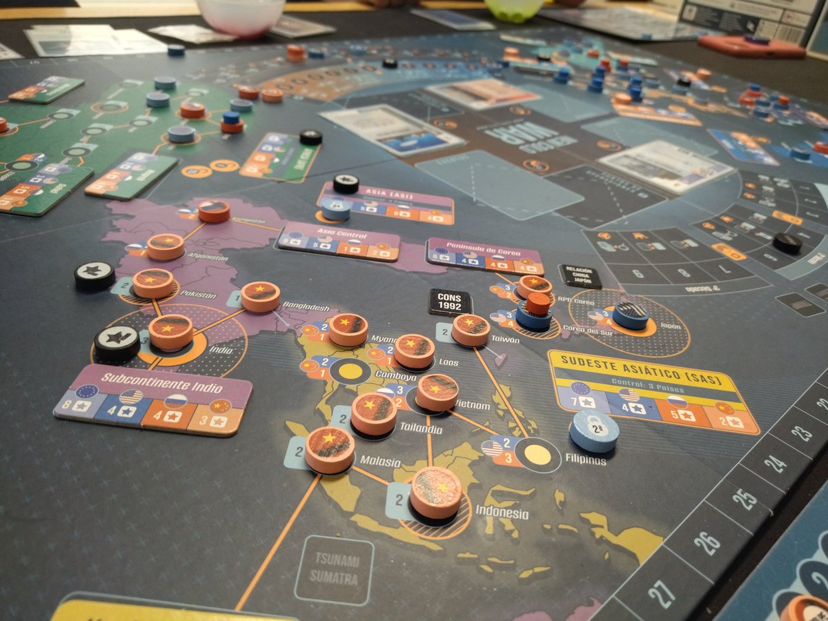 Volvemos a las partidas, retomando el hobby con un #NewColdWar de <a href="/VUCASimulations/">VUCA Simulations</a> en <a href="/enclavedejuego/">Asociación Enclave de Juego</a> .

#bgg #boardgames #juegosdemesa #oviedo