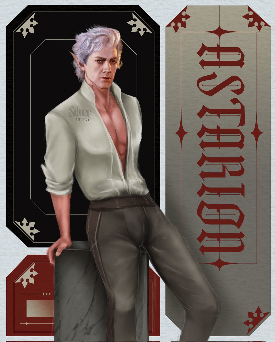 You're staring at me again~

#astarion #BG3fanart