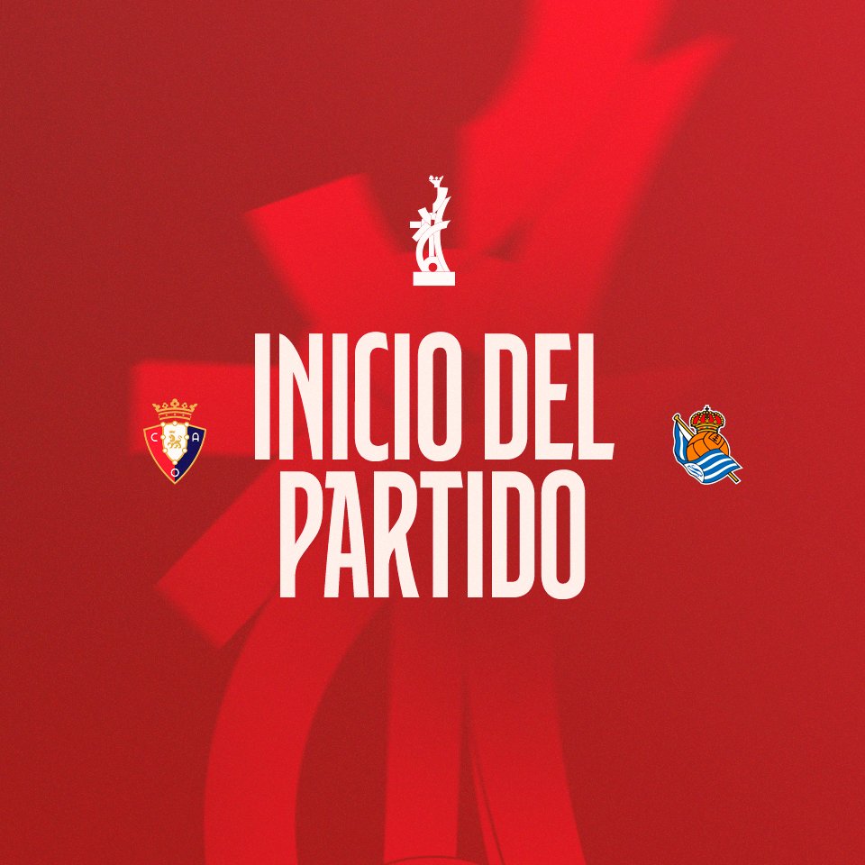 Osasuna_fem's tweet photo. 🕐 1' | ¡Comienza el segundo encuentro de las rojillas! (0-0)
#OsasunaFemRealSociedad #CopaSentimiento #SentimenduKopa https://t.co/rfkWiA42sJ