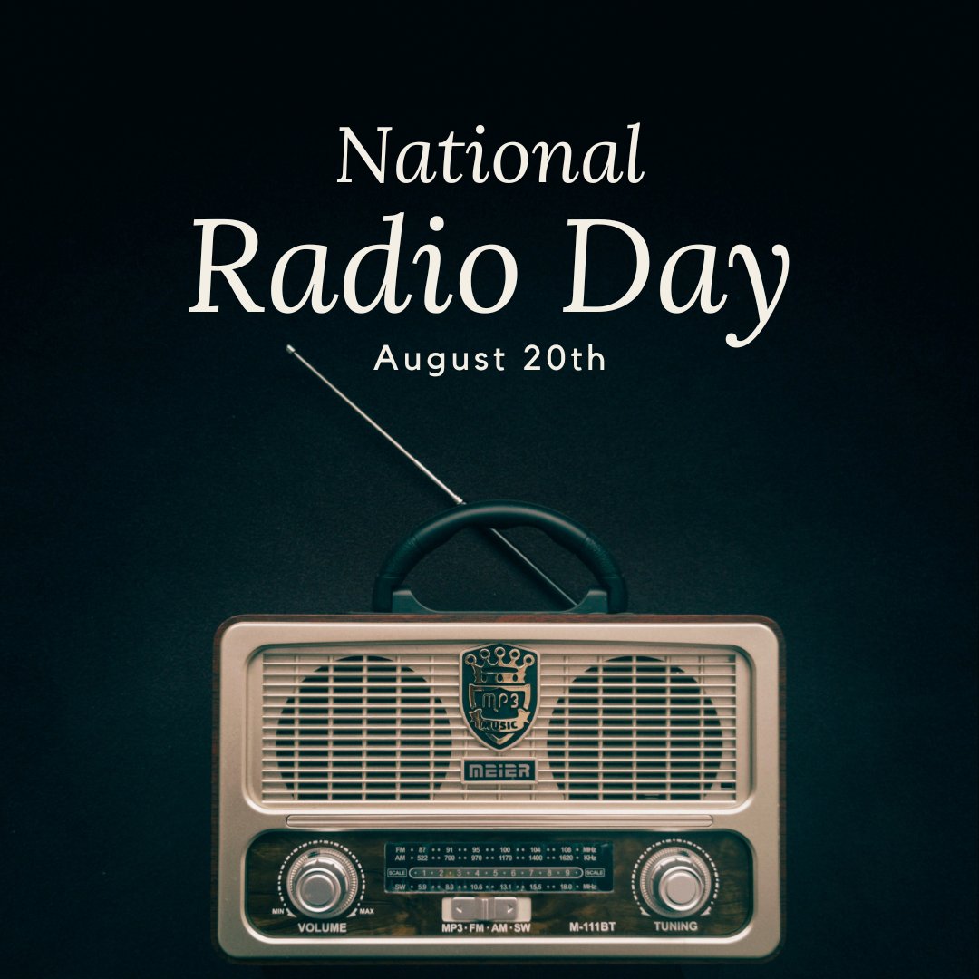Shout out to anyone who's ever listened to my shows, mixes, and &amp; stations over the years. You are incredibly appreciated. 

#NationalRadioDay