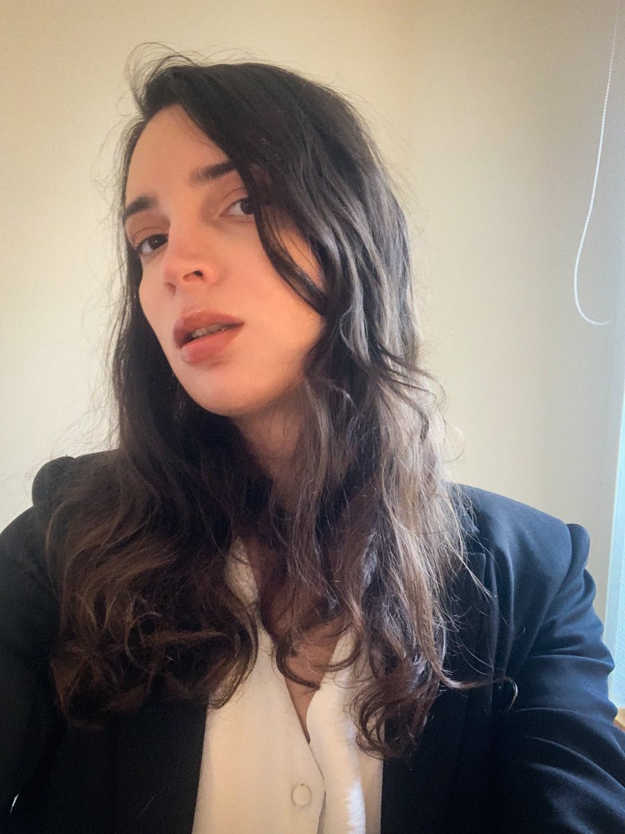 This working girl is on sick leave