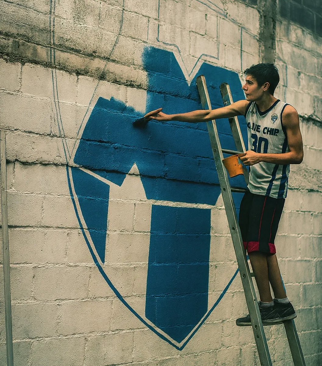 De azul y blanco hay que pintar la ciudad 🏙️ 🔵⚪️