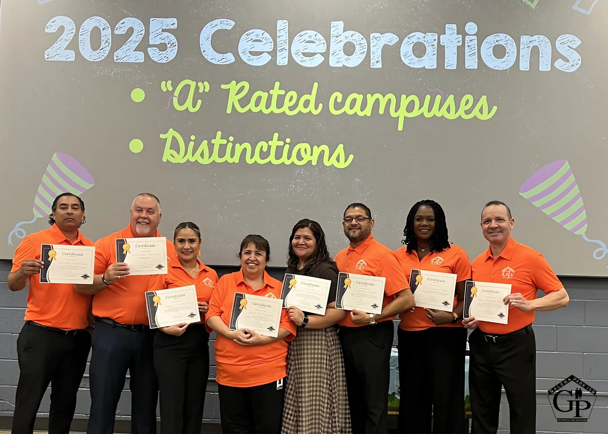 🎉 Today, Dr. Moore, Superintendent of Schools, proudly recognized the campuses that earned an "A" rating and those honored with special distinctions from the Texas Education Agency. Congratulations to all for your outstanding achievements! 🌟

A-Rated Campuses (in alphabetical