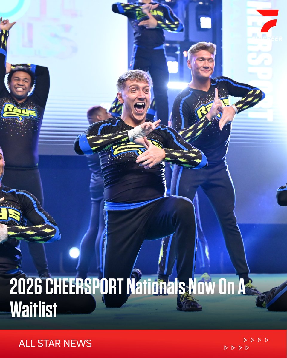The 2025-2026 Season is already taking off 🚀

2026 JAMfest Cheer Super Nationals &amp; 2026 CHEERSPORT Nationals are set to be larger than ever 🌟 Will we see you there?! Let us know below ⬇️