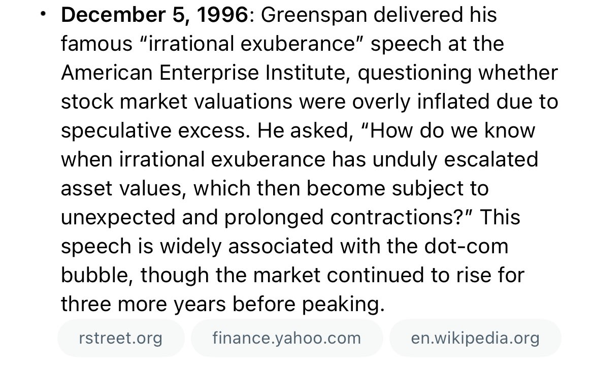 Unpopular Truth, Fed Minutes Edition🚨 … 

The SP500 is going to 9,600!!!

The fed saying they are worried about asset valuations in the fed minutes MEANs we are only in the SECOND INNING of this BULL market…