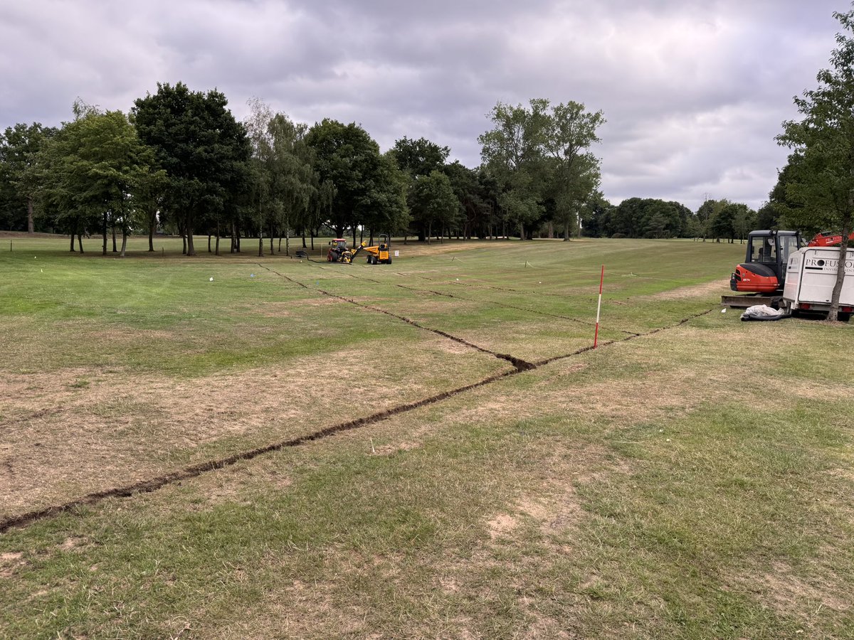 Muswell Hill GreenKeepers (@muswellhillgk) on Twitter photo A busy summer <a href="/MuswellHillGC/">Muswell Hill GC</a>. We are deep into our 4th week of drainage installation. Disruptive, yes. Worth it? Definitely. We all appreciate your cooperation… And despite not wishing for rain, I am looking forward to seeing the results!! A busy summer <a href="/MuswellHillGC/">Muswell Hill GC</a>. We are deep into our 4th week of drainage installation. Disruptive, yes. Worth it? Definitely. We all appreciate your cooperation… And despite not wishing for rain, I am looking forward to seeing the results!!