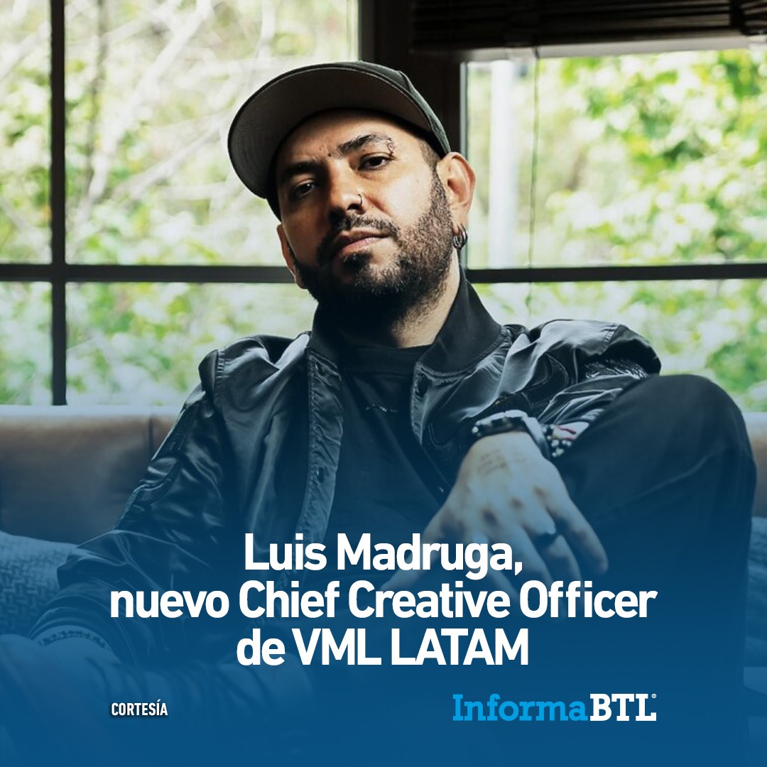 InformaBTL's tweet image. Luis Madruga, nuevo Chief Creative Officer de VML LATAM 

Conoce su trayectoria 👉👉 zurl.co/6cEW5

#CCO
#VML
#VMLLatam
#nombramientos