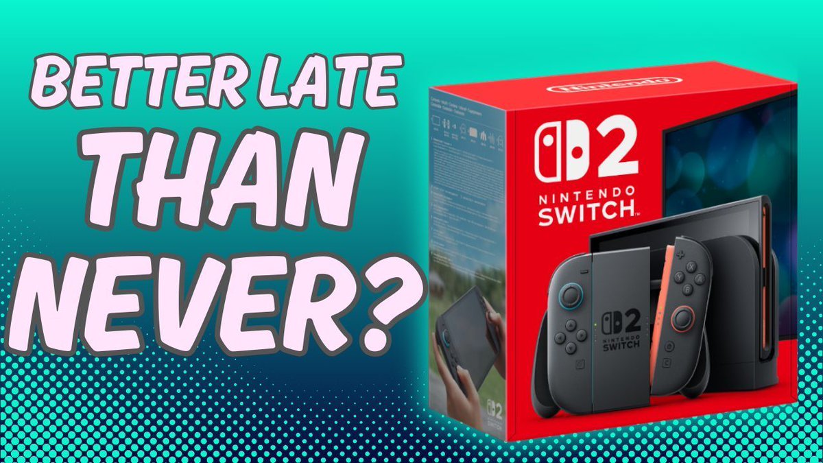 The Nintendo Switch 2 has been out for a couple months, and I'm FINALLY unboxing it! Check out my full unboxing, first impressions, and collector’s look at Nintendo’s newest console. Watch now!

youtu.be/2i577Su-EkQ

#GameDad #NintendoSwitch2 #Switch2Unboxing #Switch2