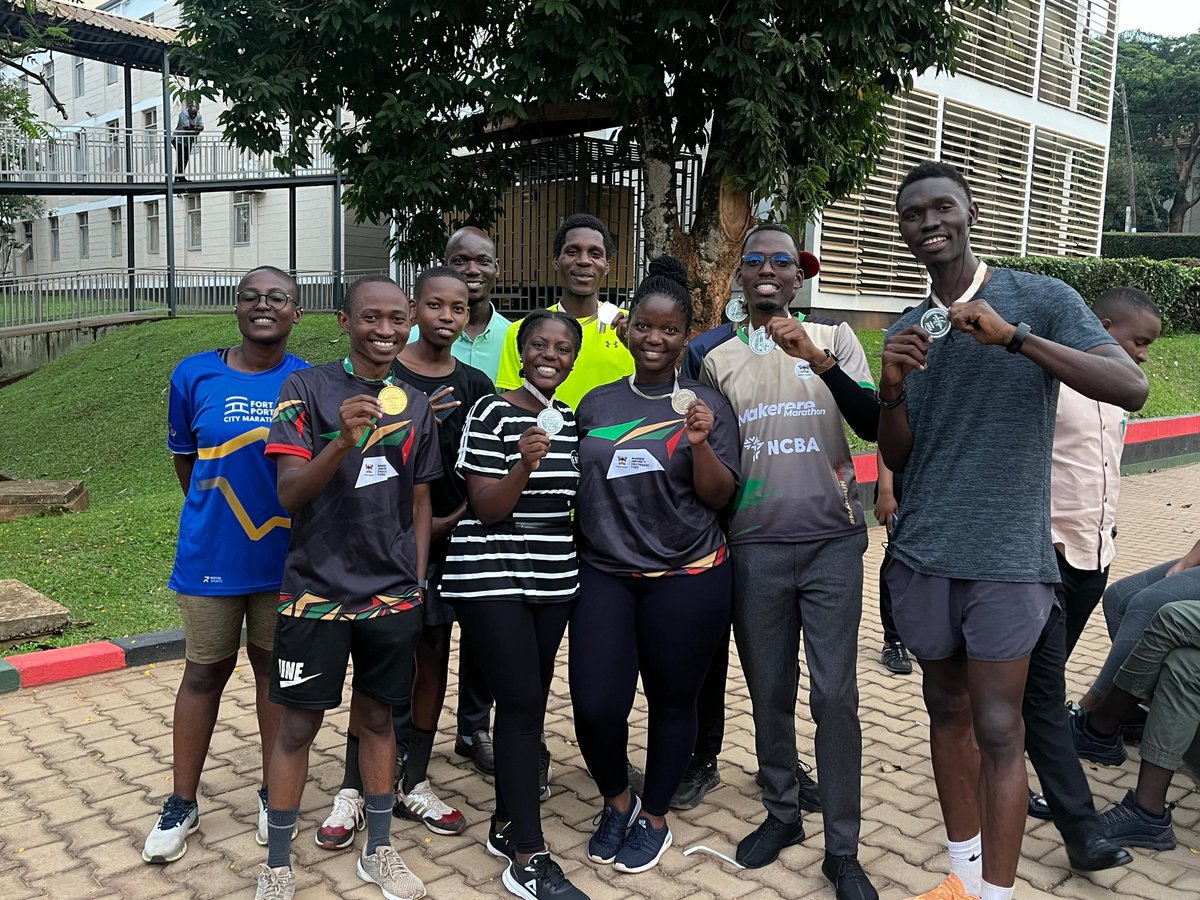 Mugoya Isaac Raphael (@mugoya_raphael) on Twitter photo Wednesday Mak fellowship
Courtesy of <a href="/MakRun_Ug/">Makerere University Marathon</a>
#family #makrunclub #medalist
#mugoyaisaacraphael Wednesday Mak fellowship
Courtesy of <a href="/MakRun_Ug/">Makerere University Marathon</a>
#family #makrunclub #medalist
#mugoyaisaacraphael