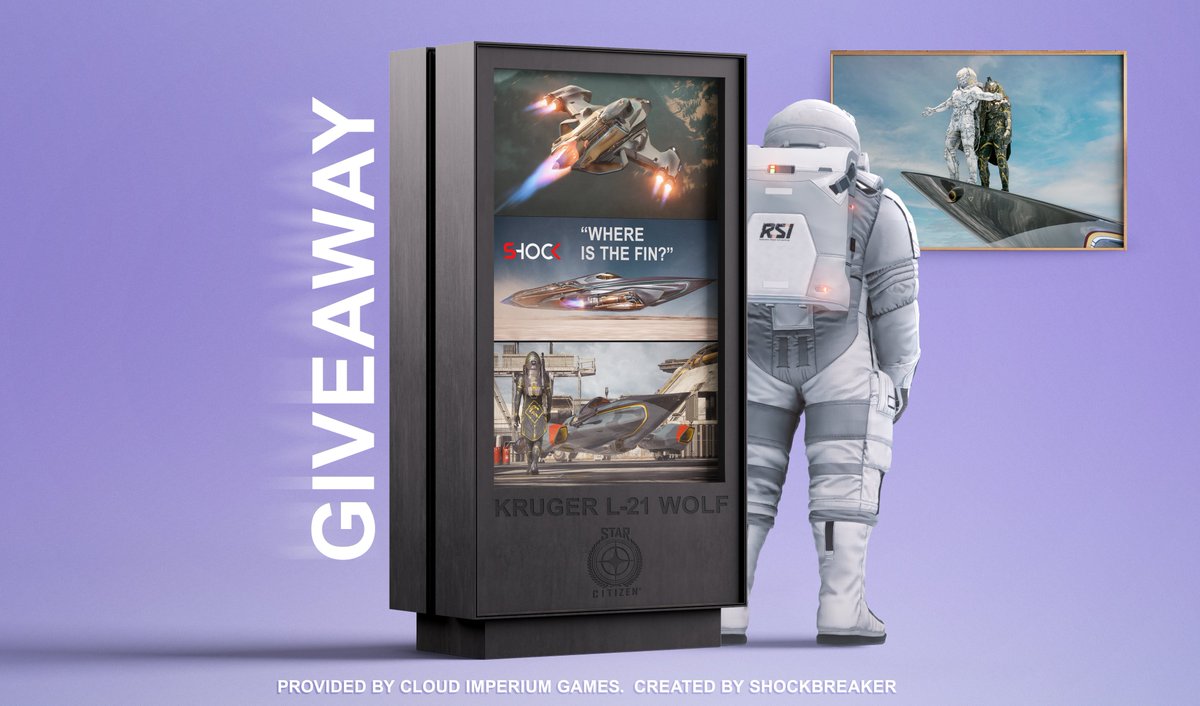 🐺Hey, friends! Thanks to Cloud Imperium Games I can bring you again today a new Giveaway with the Kruger L-21 Wolf LTI light fighter spaceship plus of course the Star Citizen game in the pack.
How to enter the giveaway? ⬇️⬇️⬇️

#starcitizen #Giveaway #Ad
