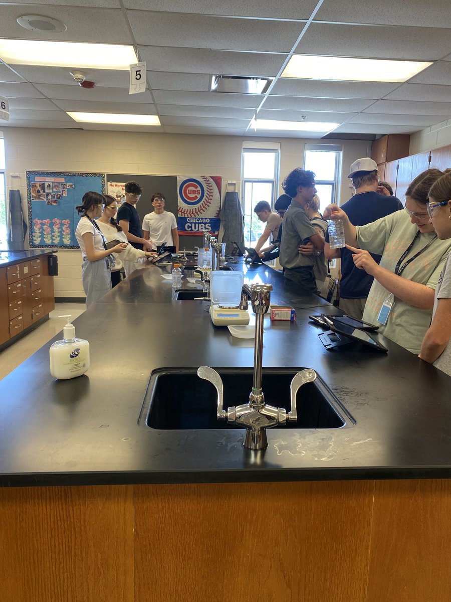 McKenna Serowka (@mckenna_serowka) on Twitter photo Students in Chemistry investigating if dissolving sugar changes the mass of the system. #LZHSscience <a href="/johnwalshD95/">John L. Walsh</a> Students in Chemistry investigating if dissolving sugar changes the mass of the system. #LZHSscience <a href="/johnwalshD95/">John L. Walsh</a>