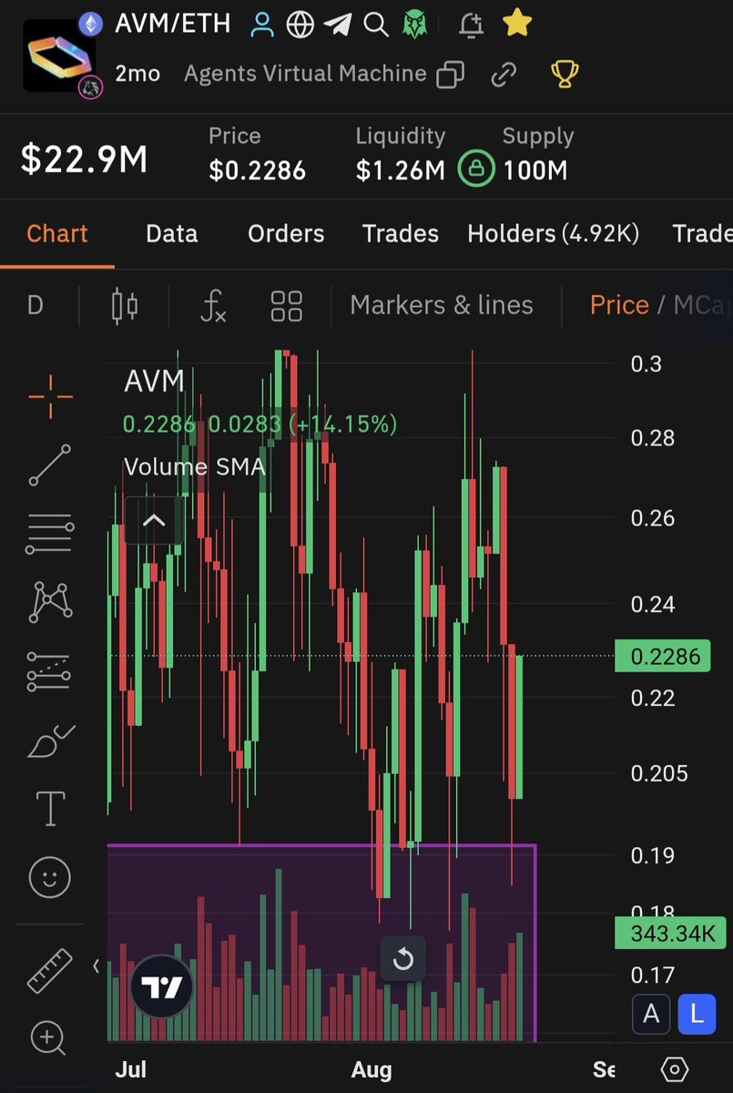 Price action: $AVM wciąż zgodnie z założeniami 👊
Wakacje przyniosły spokojną akumulację, a wszystko co zjeżdża do boxa jest szybko zbierane.

Hej AVM Fam ❤️,
widziałem, że część z Was nie mogła się już doczekać update’u, więc wrzucam podsumowanie najważniejszych rzeczy z