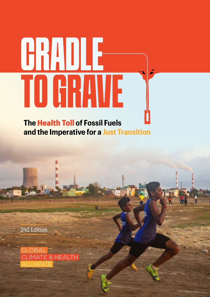 GCHAlliance's tweet photo. 🔜Join global climate leaders, mayors, health pros &amp; UN Climate Change Special Rapporteur for launch of Cradle to Grave: The Health Toll of Fossil Fuels &amp; Imperative for a Just Transition, crosscutting report on health impacts of fossil fuel use
👉Register https://t.co/TVPoUe93eZ https://t.co/YdOlKwrLUm