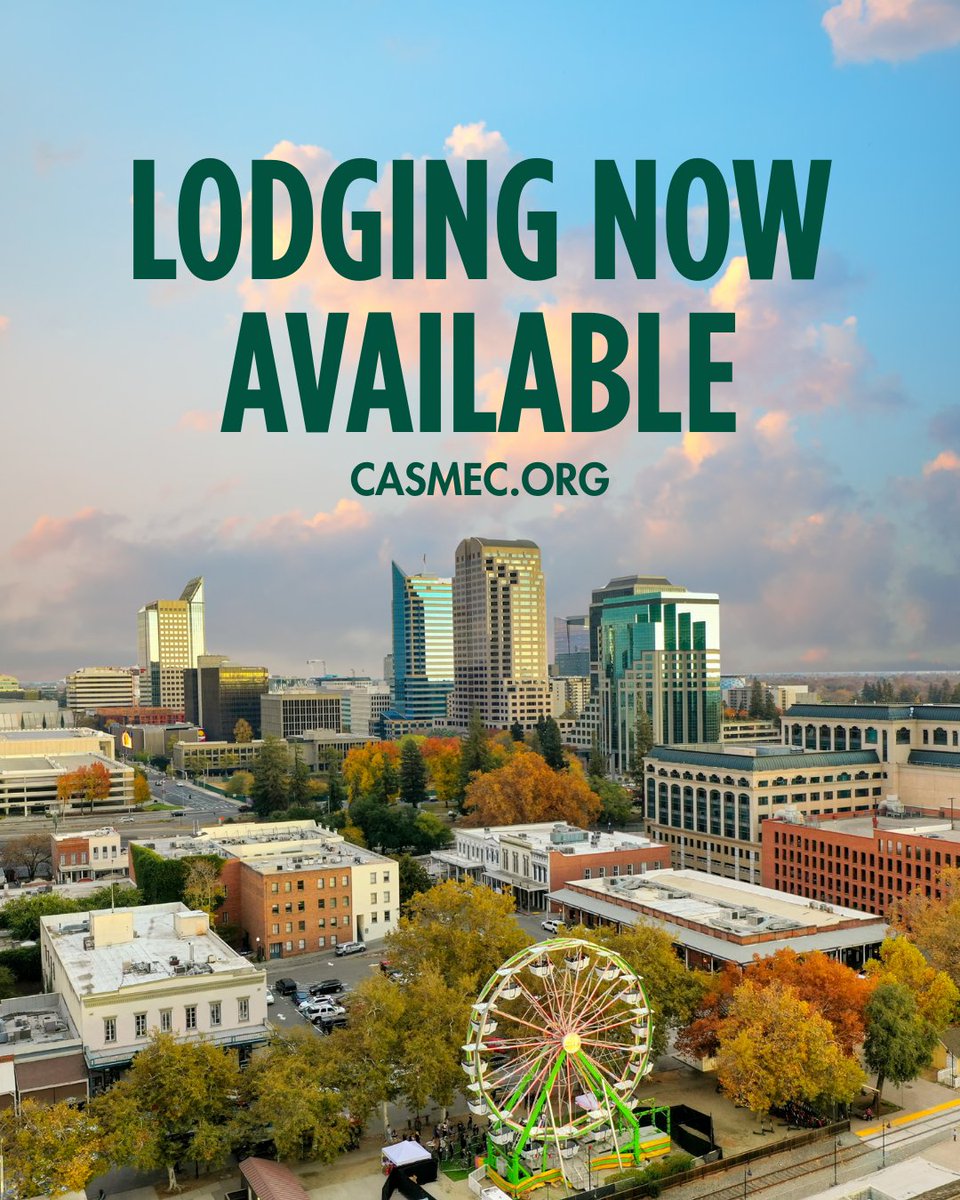 Make the most of your #CASMEC26 experience — lodging is now open!

Book your room today and stay steps away from the music: tr.ee/p9AJMx