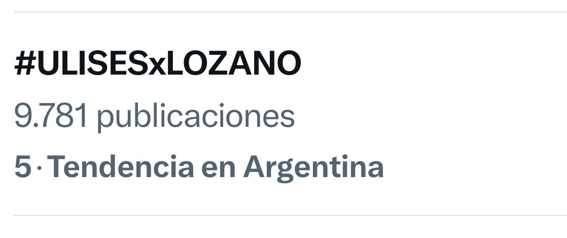 📌 Una locura total los fandom de Ulises hicieron TT NACIONAL 💚

#ULISESxLOZANO