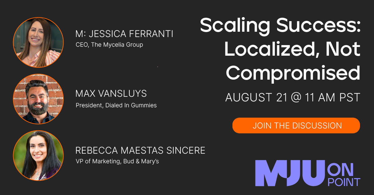 Learn how to strike a balance between national consistency &amp; local adaptation as you enter new markets.

Join us on LinkedIn Live for #MJUOnPoint as leaders share the playbook for scaling w/o losing brand integrity.

Thursday, Aug 21 | 11 AM – 12 PM PST
lnkd.in/gp4J96Cf
