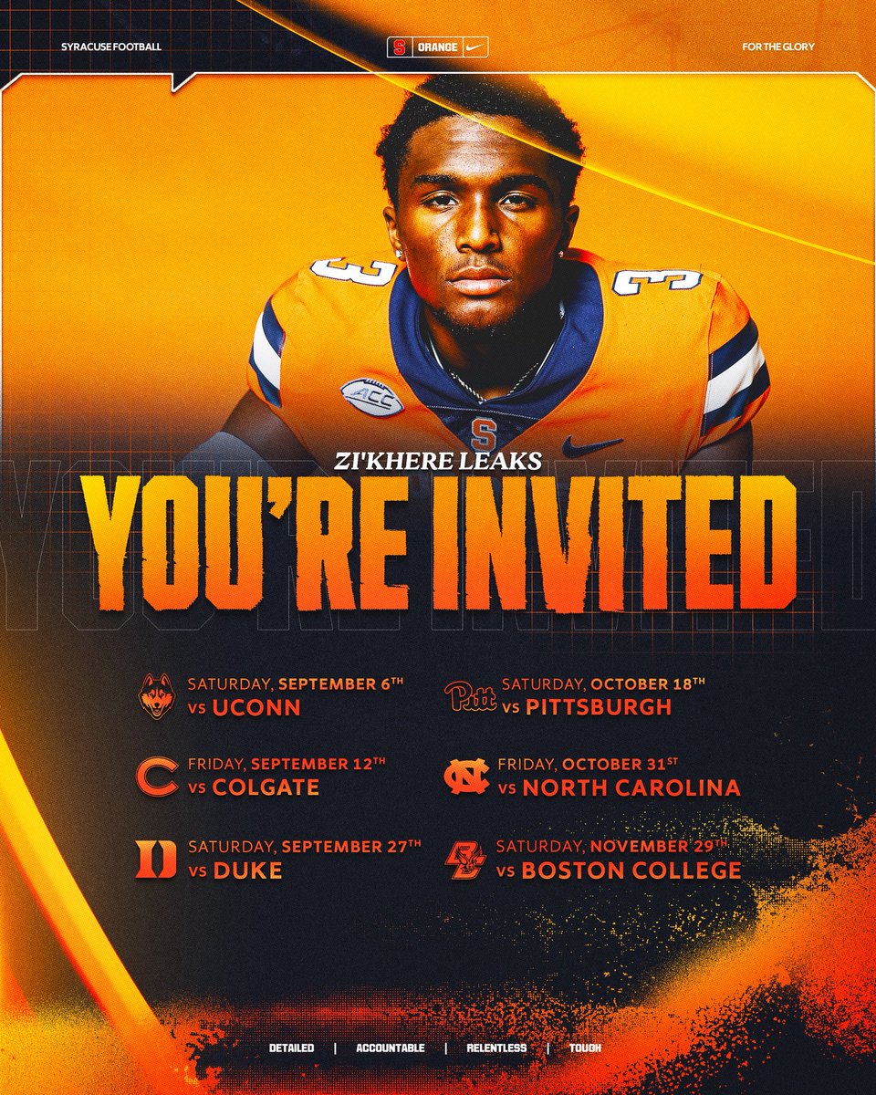 ZikhereLeaks3_'s tweet image. Excited to be invited to all home games this year, lets get it! #goorange #dart