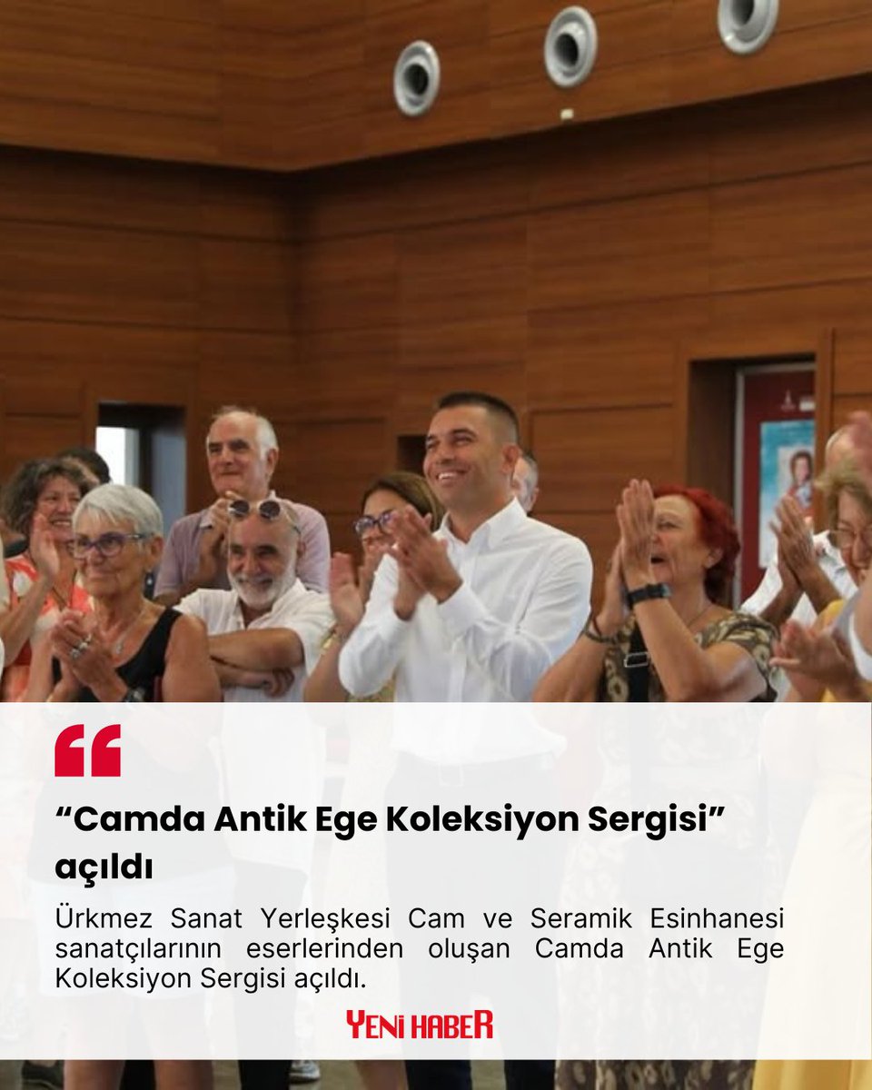 Seferihisar Yeni Haber (@shisaryenihaber) on Twitter photo “Camda Antik Ege Koleksiyon Sergisi” açıldı
Haberin devamı 👉 seferihisar.com/camda-antik-eg…
<a href="/inanckbulut/">İnanç Karabulut</a> <a href="/shisarbel/">Seferihisar Belediyesi</a> “Camda Antik Ege Koleksiyon Sergisi” açıldı
Haberin devamı 👉 seferihisar.com/camda-antik-eg…
<a href="/inanckbulut/">İnanç Karabulut</a> <a href="/shisarbel/">Seferihisar Belediyesi</a>