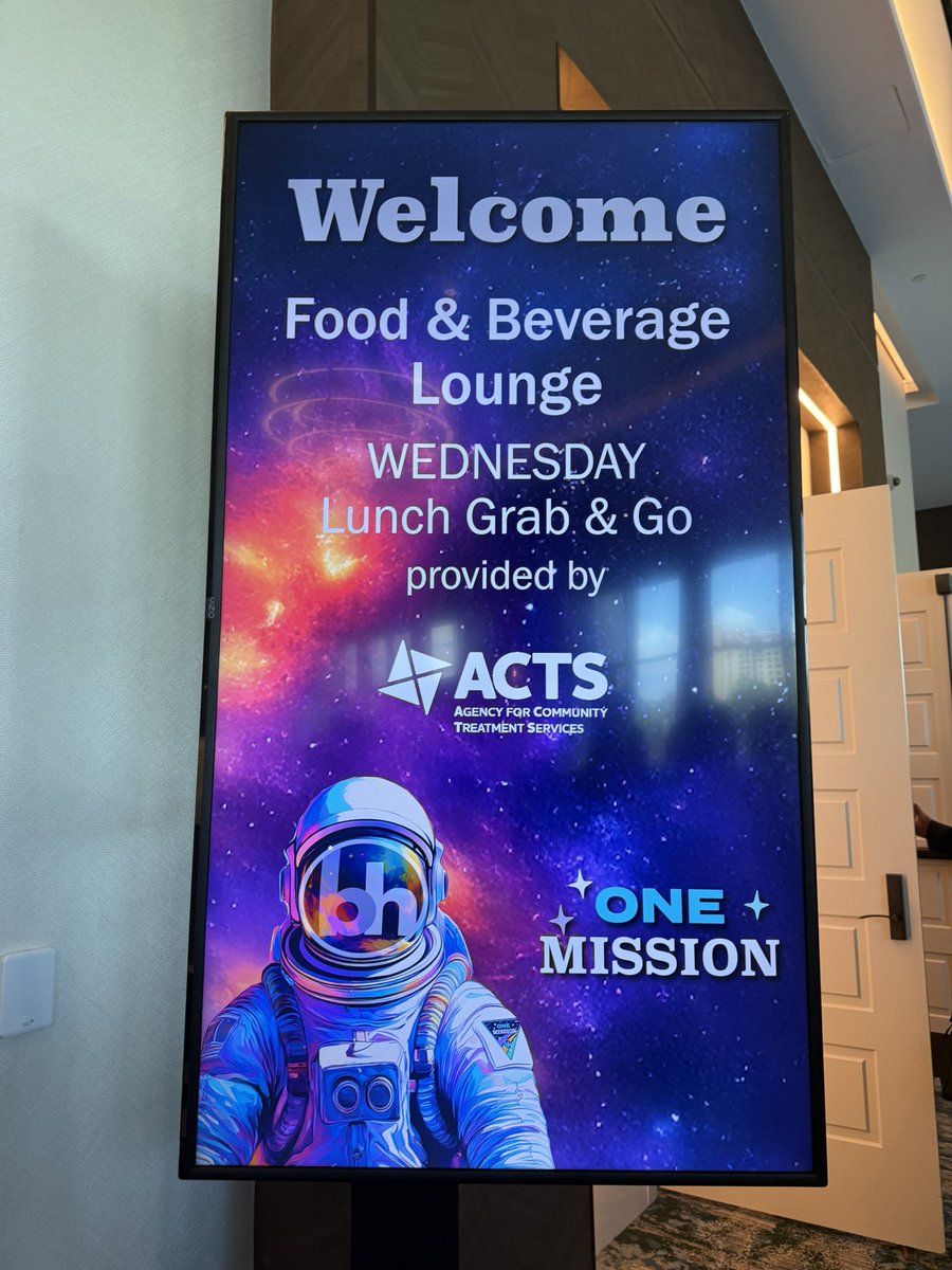 actsflorida's tweet photo. .@actsflorida was proud to sponsor today's Grab & Go lunch at @Floridabha__ #BHCon!
Weโre honored to support the incredible work happening in behavioral health and to connect with so many passionate professionals at #BHCon2025. https://t.co/kgrLBSsE50