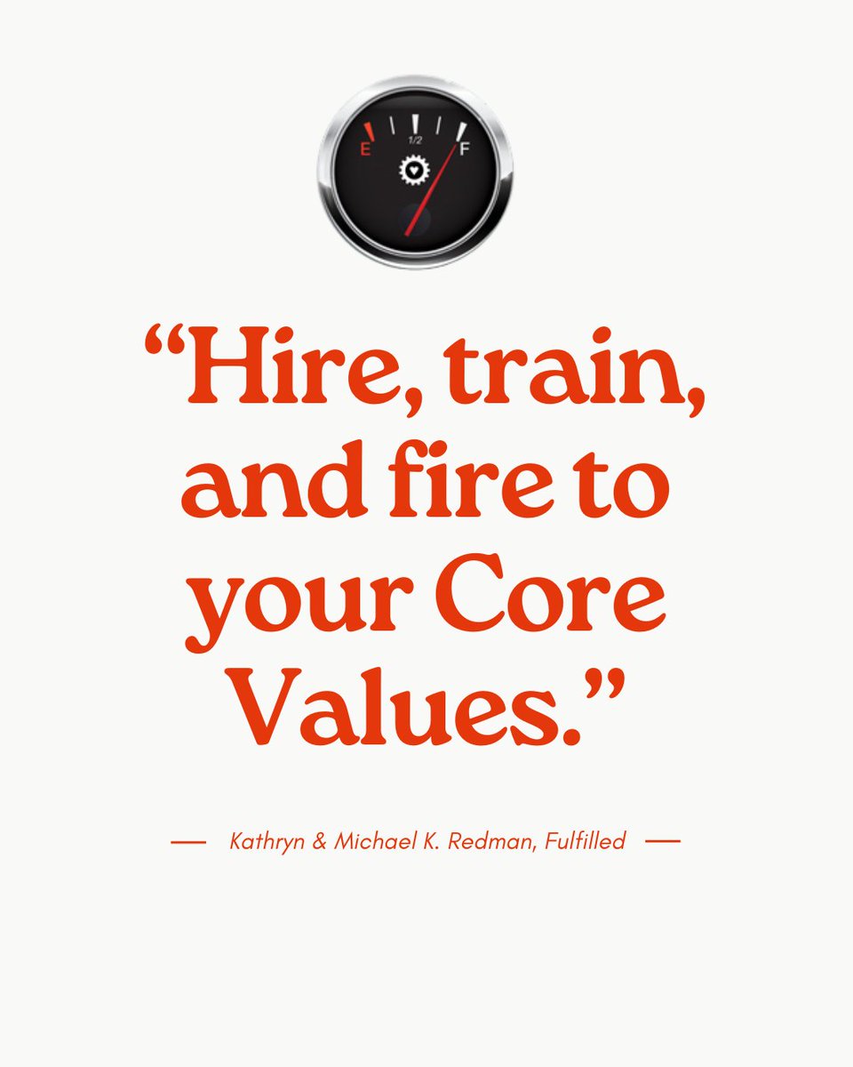 HalfaBubbleOut's tweet image. When you bring people on who share your company’s Core Values, you build a stronger team, a healthier culture, and a company that lasts because you have people who support your end goals.

#corevalues #leadership #hiring