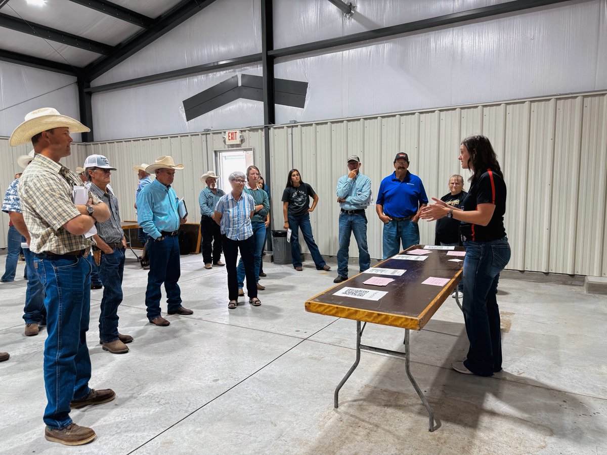 wcreec's tweet photo. The Gudmundsen Sandhills Laboratory Open House is well underway!

The morning was full of cattle market updates, a long range weather forecast, interactive sessions, and a look into the ADAPT project at the ranch. 🐮 https://t.co/E5jeedJFz8