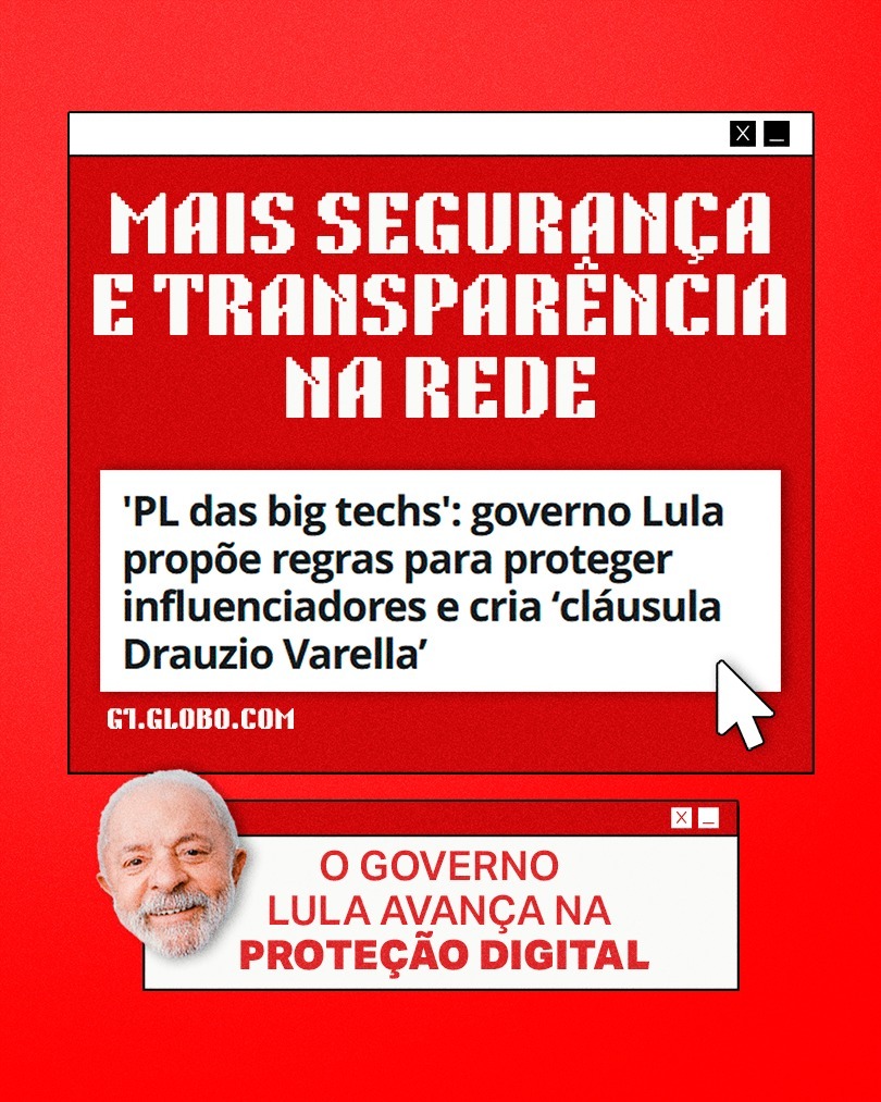 DEPUTADOS PROTEJAM AS CRIANÇAS
PL 2628 HOJE
<a href="/PTDemocracia13/">@PT DEMOCRACIA 🚩🚩🚩</a> 🚩🚩🚩
