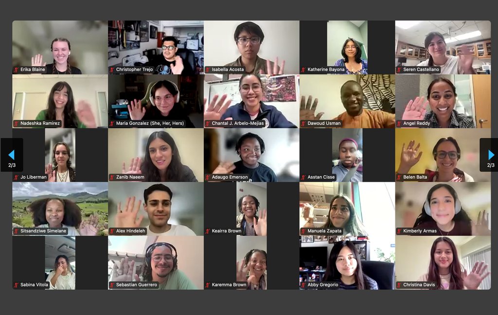 cientificolatin's tweet photo. We are so excited to be kicking of GSMI 2025, our mentorship program for STEM graduate school applicants! Can't wait to see what these amazing scholars will accomplish!! 🤩💫💜 https://t.co/NziF0ymaEx