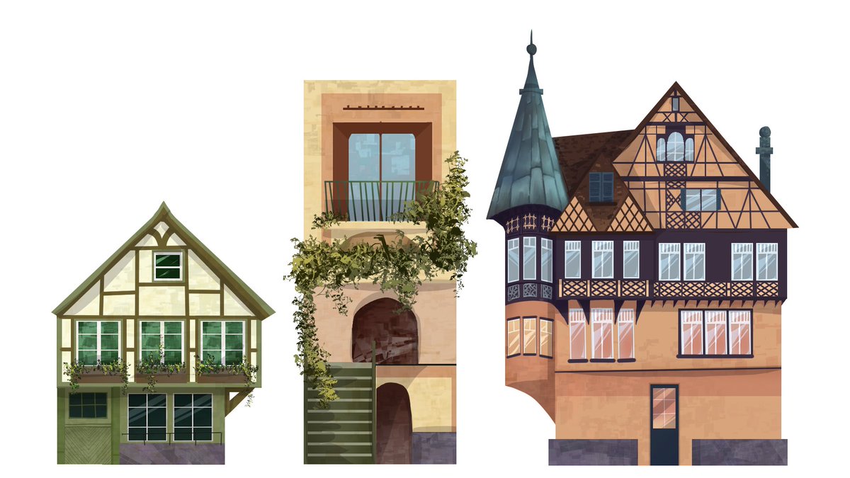jupiterdoodles's tweet photo. Some building explorations for a personal project
#visdev #visualdevelopment #conceptart #digitalart https://t.co/mtJI860MW8