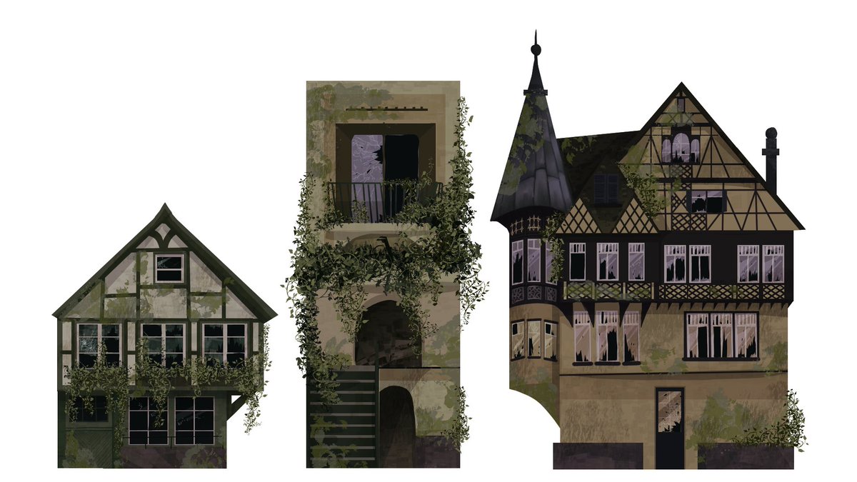 jupiterdoodles's tweet photo. Some building explorations for a personal project
#visdev #visualdevelopment #conceptart #digitalart https://t.co/mtJI860MW8